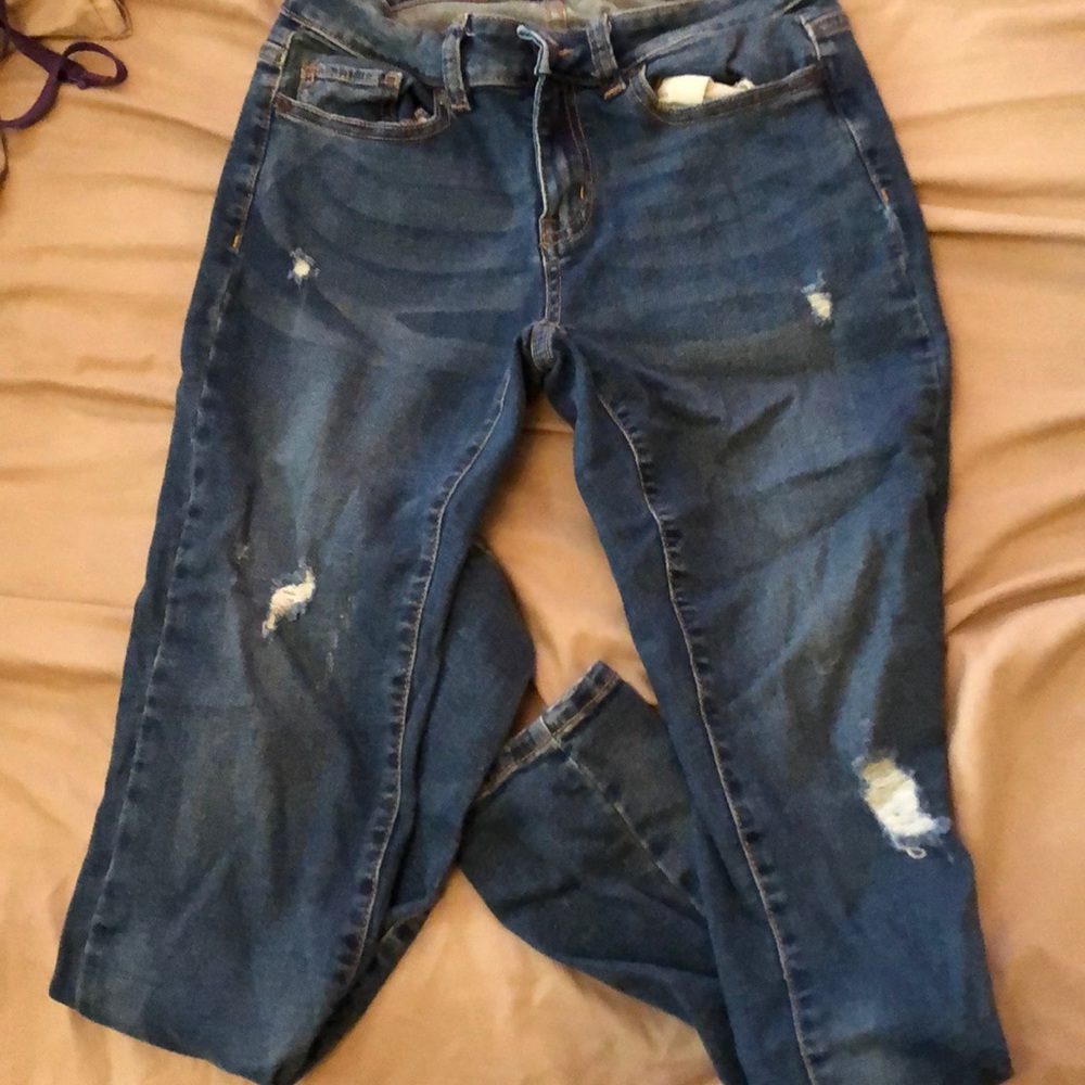 2 for $10🌻Skinny Jeans with Destroy Detail
